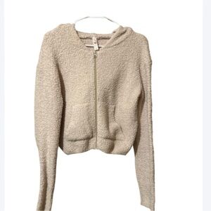 Skims cozy knit zip up